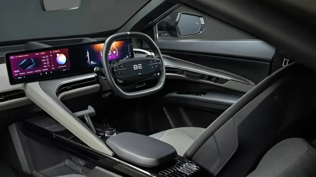 Mahindra BE 6 interior
