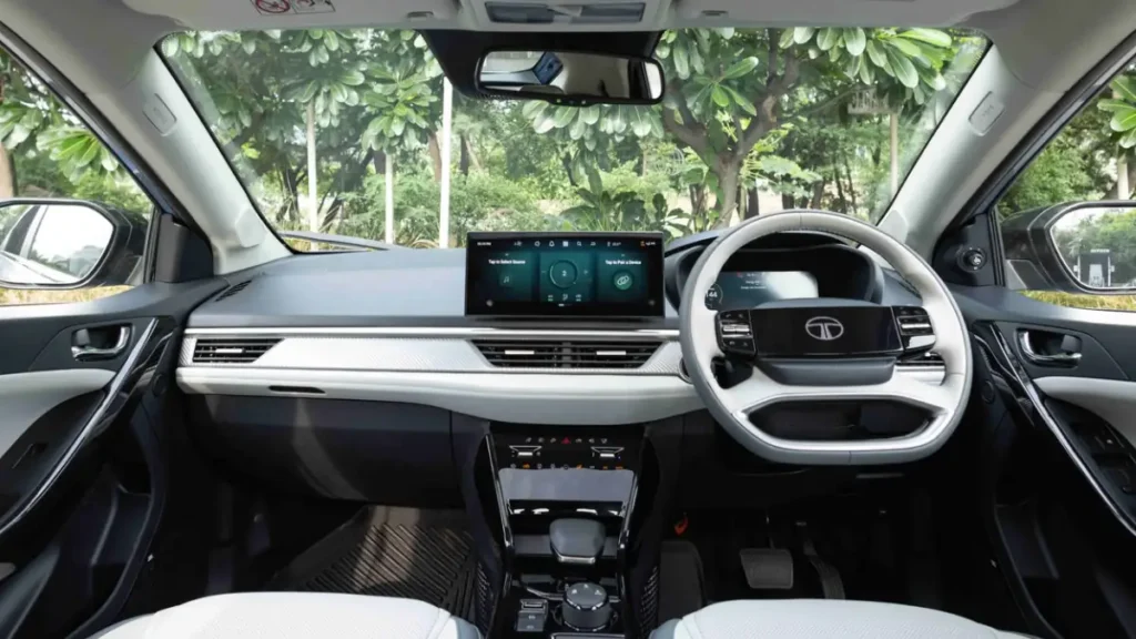 Tata Curvv EV interior
