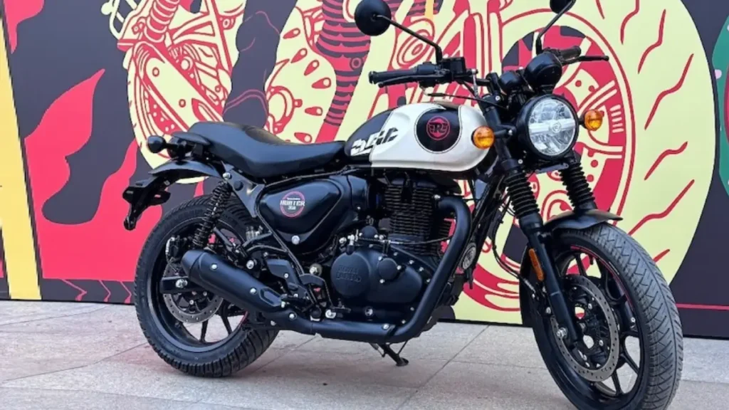 Royal Enfield Hunter 350 look