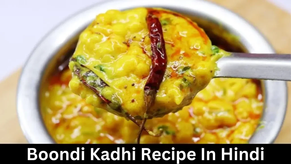 Boondi Kadhi Recipe In Hindi