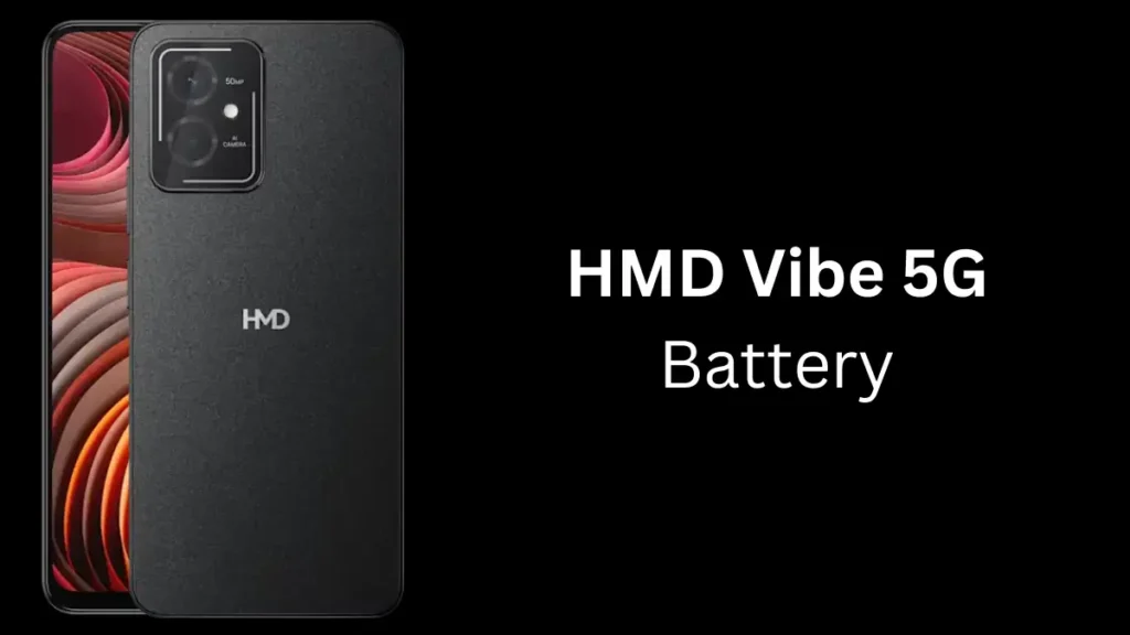 HMD Vibe 5G battery