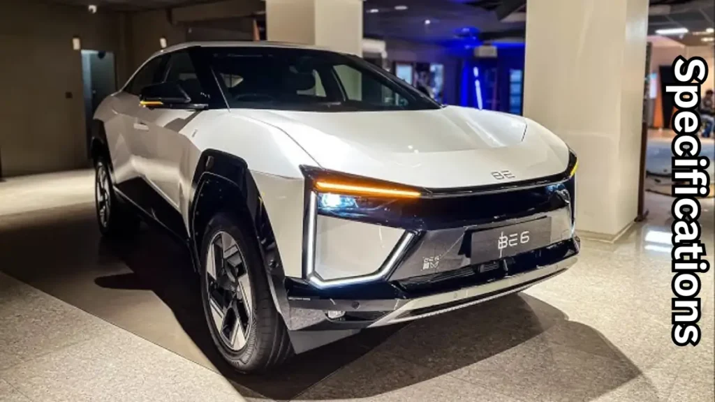 Mahindra BE 6 specifications