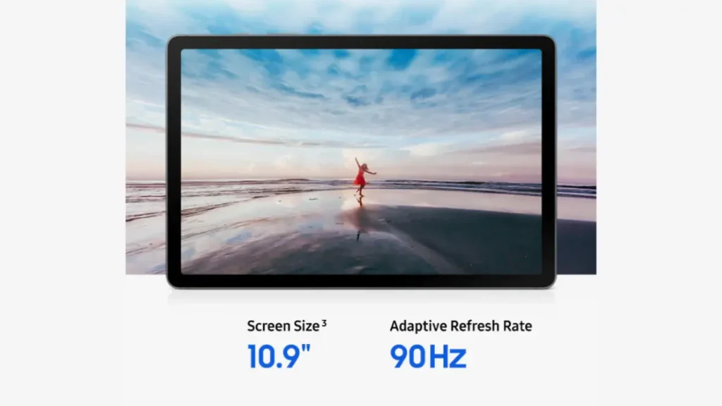Samsung Galaxy Tab S10 Lite display