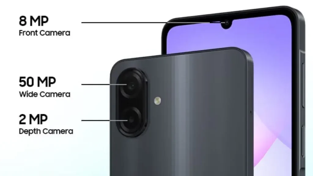 Samsung Galaxy A07 camera