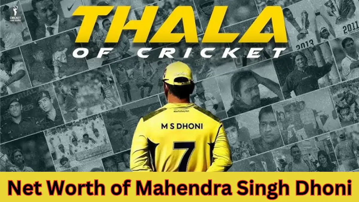 Net Worth of Mahendra Singh Dhoni