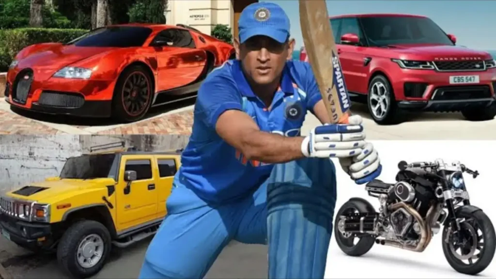 M.S Dhoni vehicle collection