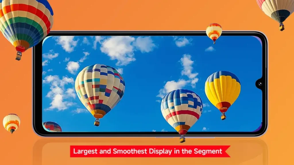 Redmi A4 5G display
