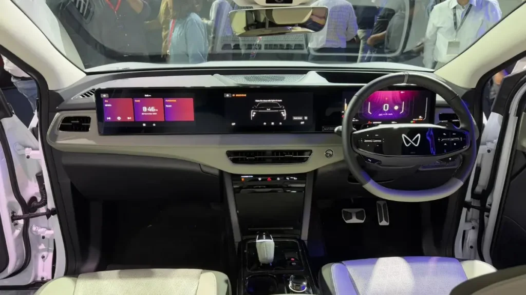 Mahindra XEV 9e interior