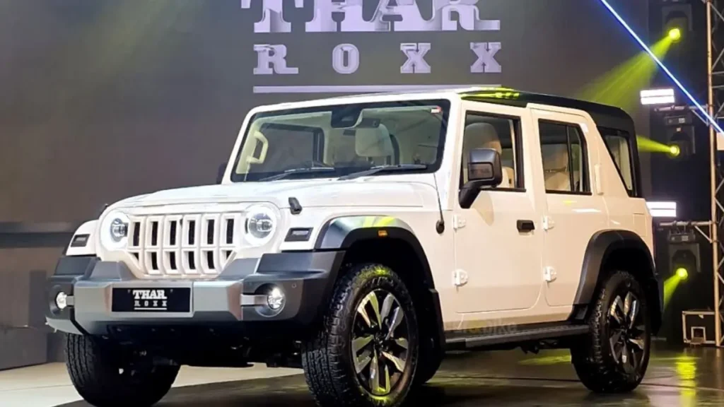 Mahindra Thar Roxx specifications