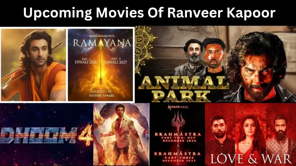 Upcoming Movies Of Ranbir Kapoor